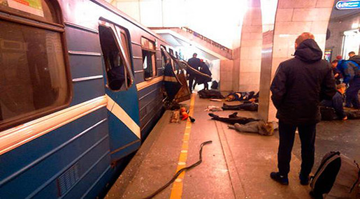 Kyrgyz-Born Man Identified as St. Petersburg Subway Bomber
