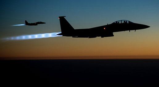 Syrian MoD: US Coalition Strikes Daesh Chemical Depot in Deir ez-Zor