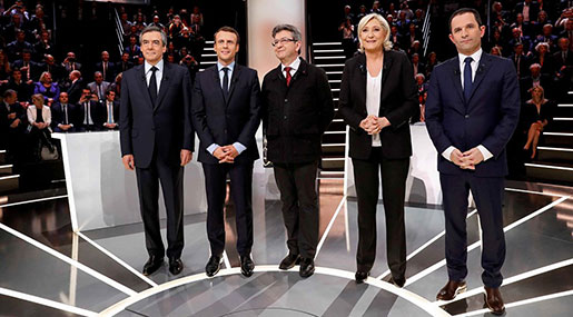 French Elections: Macron, Le Pen Running Neck-And-Neck in 1st Round