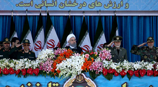 Rouhani on Army Day: Certain World Armies Supporting Terrorism, Coup D’état