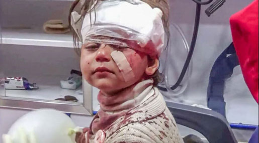 Families of Kefraya and Fua Victims Hold ’Nusra’, Turkey, Qatar Responsible for the Crime
