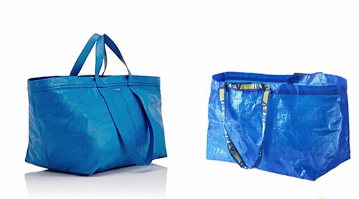 French Luxury Brand Offers $2,145 Clone of IKEA’s 99 Cent Shopping Bag!