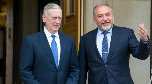 US War Chief in «Israel» Over Iran, Syria