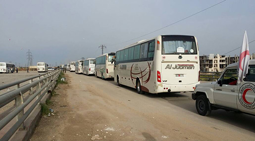 Syria Evacuation Agreement Proceeds after 48-Hour Delay