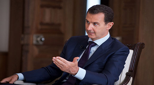 Al-Assad: US, ‘Israel’ Supporting Terrorist Plots Against Syria