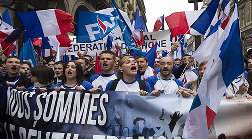 The World Marks May Day with Protests All Over