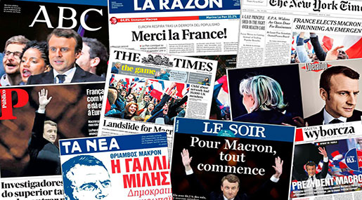 How Did the World’s Media React to Macron’s Victory?