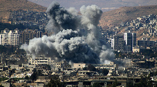 Syrian Special Forces Blow up Nusra Tunnels in Damascus Suburb