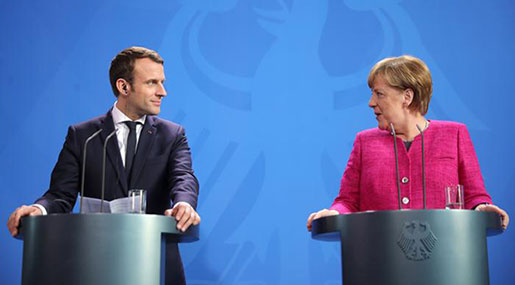 Macron Meets Merkel: Changing EU Treaty ‘Not Taboo’ For France Anymore