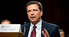 Former FBI Director James Comey to Testify in before Senate Intelligence Committee