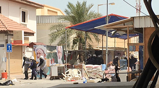 Bahraini Forces Storm Diraz, First Martyr Falls [Photos]