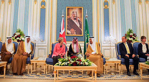 Saudi Arabia Lavishes Conservative UK Officials with Gifts, Travel, & Plum Consultancies