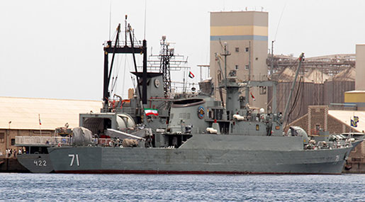 Iranian Naval Flotilla Sails for Oman