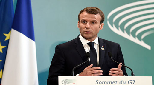Macron: No ‘Legitimate Successor’ To Al-Assad, Terrorism A Common Enemy in Syria