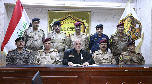 Battle for Mosul: Liberation in A Few Days, PM Says