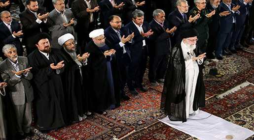 Imam Khamenei Leads Eid Al-Fitr Prayers [Photos]