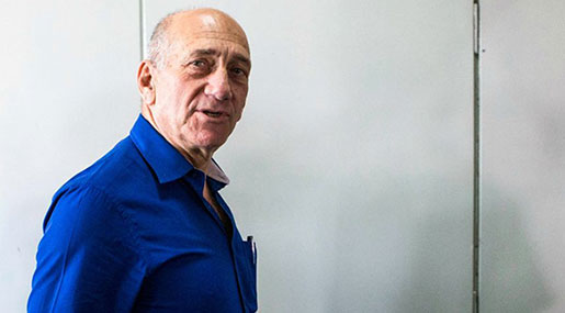 Convicted Ex-‘Israeli’ PM Olmert Granted Early Release