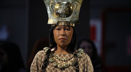 Face of Peruvian Mummified Leader Reconstructed
