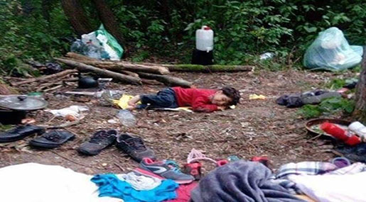 Refugee Crisis: Toddlers, Babies Forced To Sleep Rough In N France Camp
