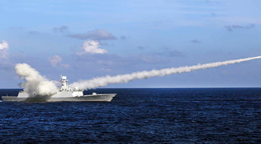 Chinese Navy Conducts Live-Fire Drills in Mediterranean