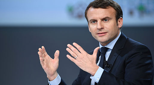 Macron: Eliminating Terrorist Threat Now Top Priority