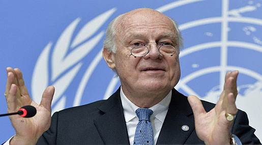 UN Syria Envoy: Fighting Terrorist Groups On Top Of Agenda