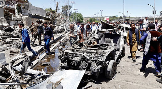 Kabul Terrorist Attack: At Least 24 Martyred, 40 Injured