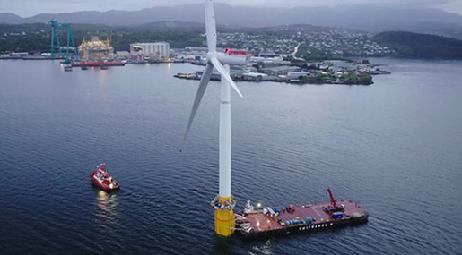 World’s First Floating Wind Farm Emerges Off Coast of Scotland