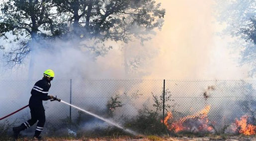 France Wildfires Force Mass Evacuation