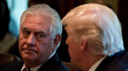 Tillerson Denies Rumors that He Will Resign