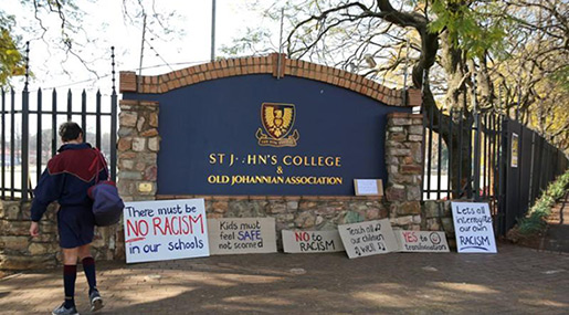 Racist White Teacher Fired by Top South African School