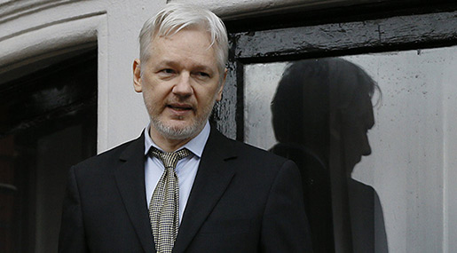 Assange Denies Russian Involvement in DNC Email Leaks