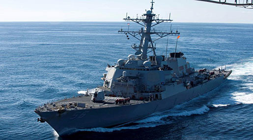 US Warship Collides near Singapore, 10 Navy Sailors Missing