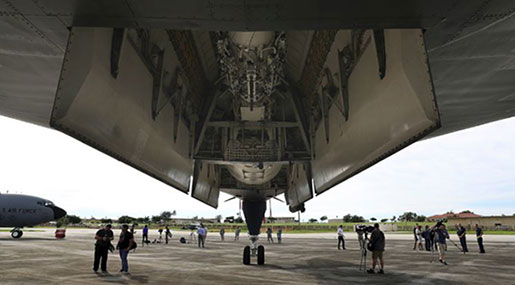 US Bombers Arrive In Europe As Russia Preps For Drills