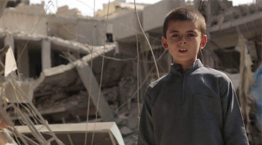 Daesh Recruits 10 Years Old Boy to Threaten Trump!