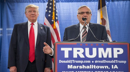 Trump Asked AG about Dropping Arpaio Case, Report Says