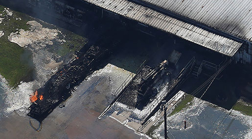 Storm Harvey: New Explosion at Arkema Chemical Plant Causes Massive Fire