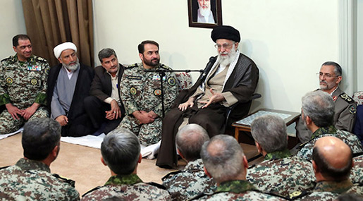 Imam Khamenei: Defying Threats on Front Lines Is Great Opportunity for Brave Forces