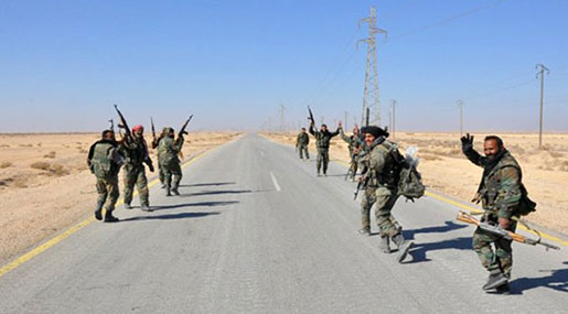 Syria Thrusts East To Break Deir Ez-Zor Siege