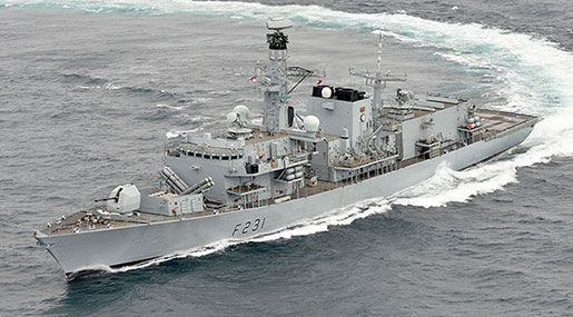 UK Navy Tests Anti-Supersonic Missiles Air Defense System