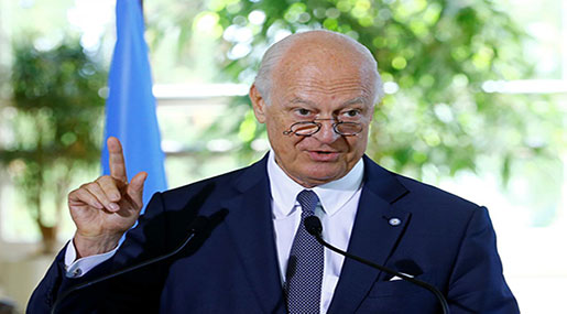 De Mistura: Syrian Opposition Must Accept Defeat