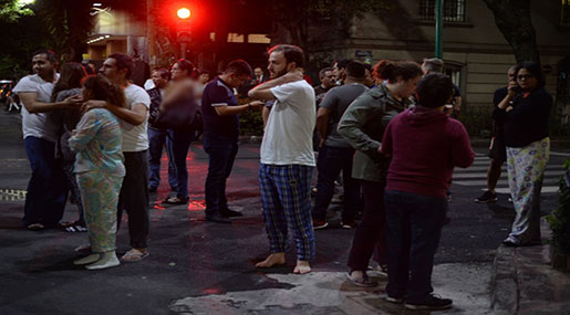 Mexico’s Strongest Quake Since 1985 Kills 2, Triggers Tsunami