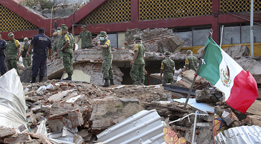 Mexico Earthquake: Death Toll Rises to 61 as Hurricane Katia Hits Gulf Coast