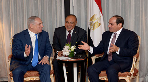 Egypt’s Sisi Meets with Bibi in New York