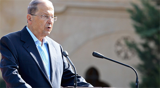 Lebanon’s President Sees Role for Hezbollah until Threats Cease