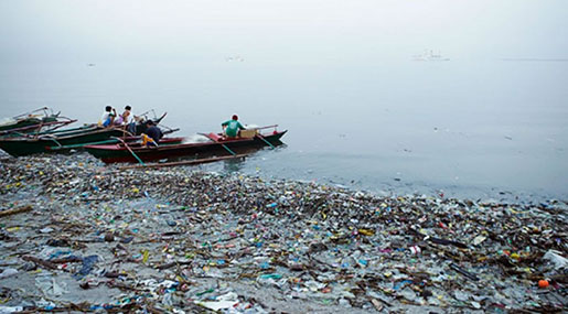 Big Western Brands Polluting Oceans with Cheap Plastic in Philippines