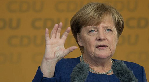 Merkel Takes on Hard Right in Final German Vote Push