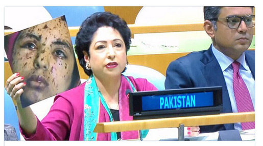 India Slams Pakistan’s Use of Gaza Girl Image at UN