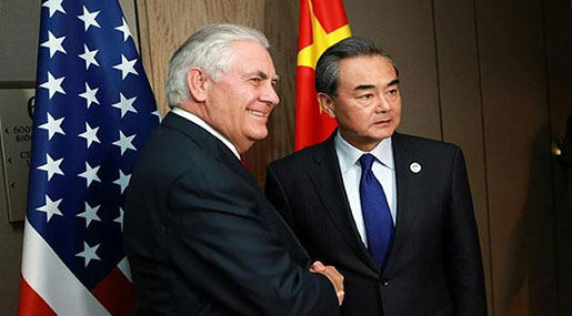 Tillerson in China to Pile Pressure on NKorea