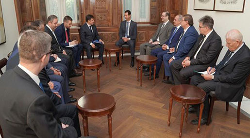 Al-Assad: Syria’s Victories Paved the Way to Restarting Economy, Reconstruction